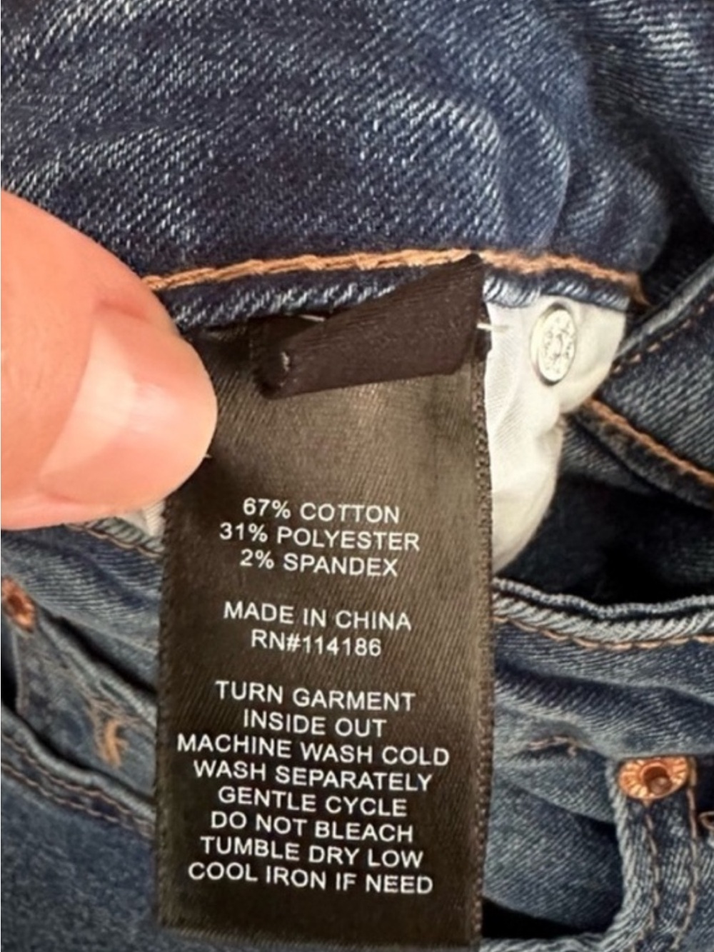 Frye High Rise Straight Leg Jeans - Picture 4 of 8
